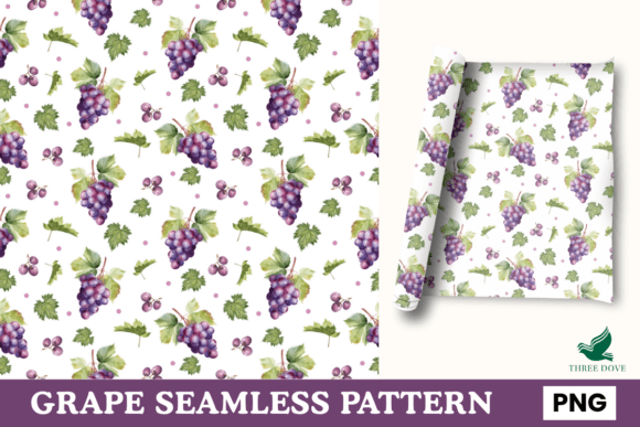 Grape Seamless Pattern: A Strategic Design Tool for Creative and Professional Use