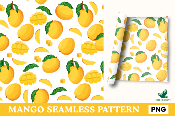 Mango Seamless Pattern: A Strategic Tool for Creative and Professional Projects