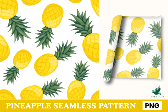 Pineapple Seamless Pattern: A Versatile Digital Design for Modern Creatives