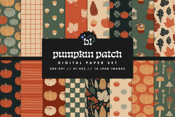 Pumpkin Patch Digital Paper: A Strategic Tool for Creative Projects