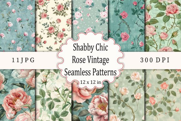 Shabby Chic Rose Vintage Seamless Patterns: A Practical Guide for Designers and Creators